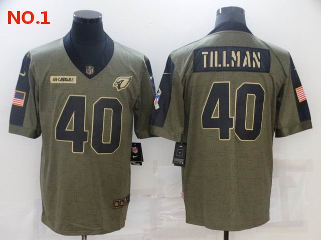 Men's Arizona Cardinals #40 Pat Tillman Jerseys-13